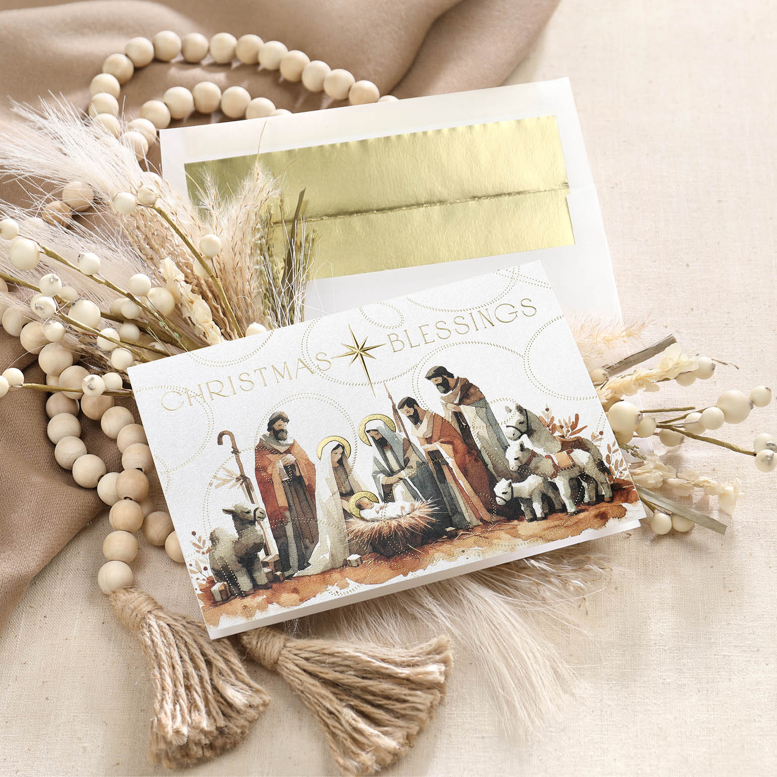 Faith-filled holiday cards.